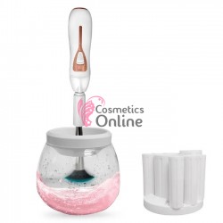 Aparat pentru curatat si uscat pensule de farduri MJ1213955 Alb